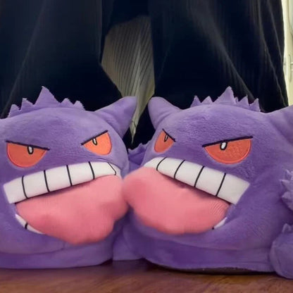 Winter Cute Pokémon Slippers