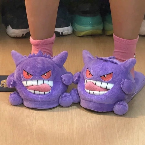 Winter Cute Pokémon Slippers
