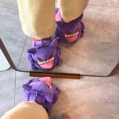 Winter Cute Pokémon Slippers
