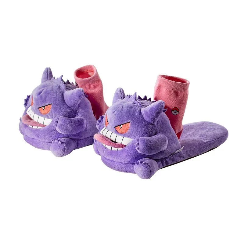 Winter Cute Pokémon Slippers