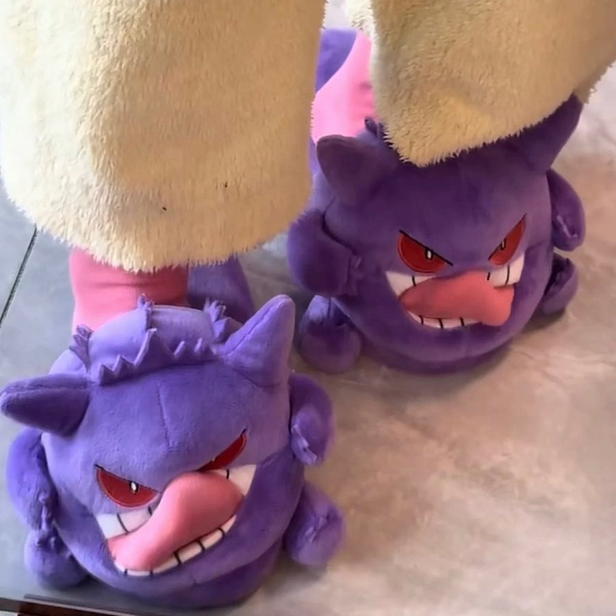 Winter Cute Pokémon Slippers
